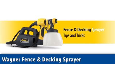 screwfix paint sprayer for fences.